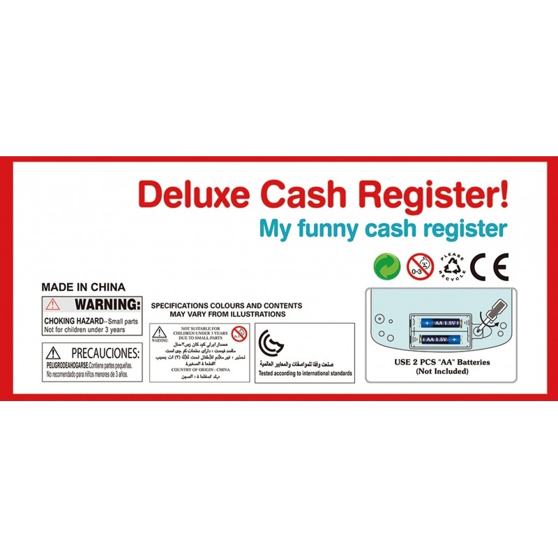 Кассовый аппарат WOOPIE с полкой и аксессуарами