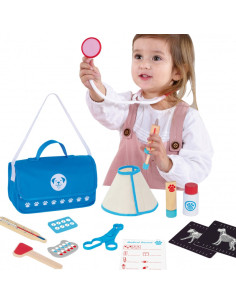 TOOKY TOY Zestaw Weterynarza Torba 17el.