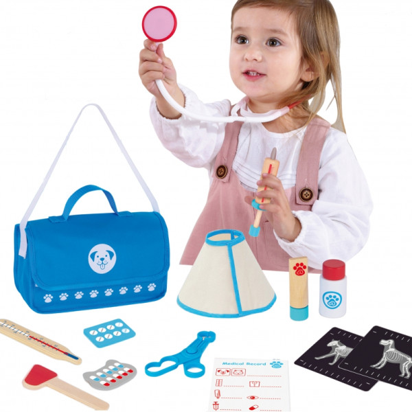 TOOKY TOY Набор ветеринара Сумка 17шт. TOOKY TOY Набор ветеринара Сумка 17шт.