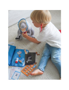 TOOKY TOY Zestaw Weterynarza Torba 17el. 2