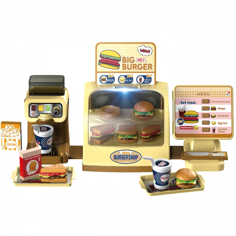 WOOPIE parduotuvė Greito maisto restoranas Mini mėsainių parduotuvė "BIG BURGER"