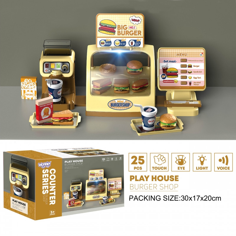 WOOPIE Shop Ресторан быстрого питания Мини-бургерная "BIG BURGER"