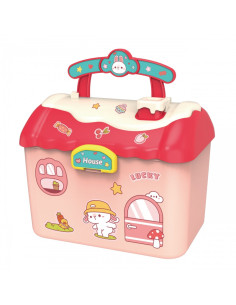 WOOPIE Ice cream parlour 2in1 lagaminas 16 el. 2