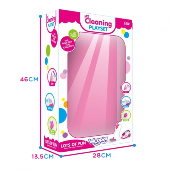 WOOPIE valymo rinkinys Dulkių siurblys Siurbimo funkcija + 6 akc. WOOPIE valymo rinkinys Dulkių siurblys Siurbimo funkcija + 6 akc.