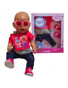 WOOPIE Madingi rūbai LOVE lėlei