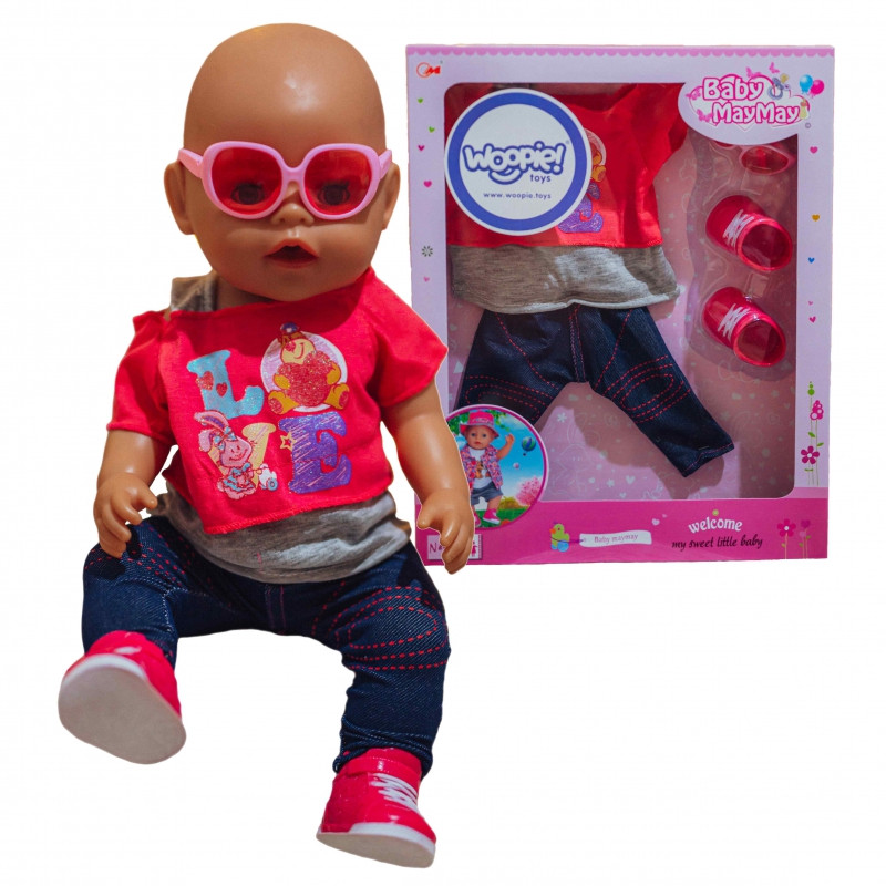 WOOPIE Madingi rūbai LOVE lėlei