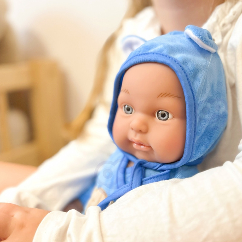 WOOPIE ROYAL meškiukas, apsirengęs kūdikio lėlę 46 cm