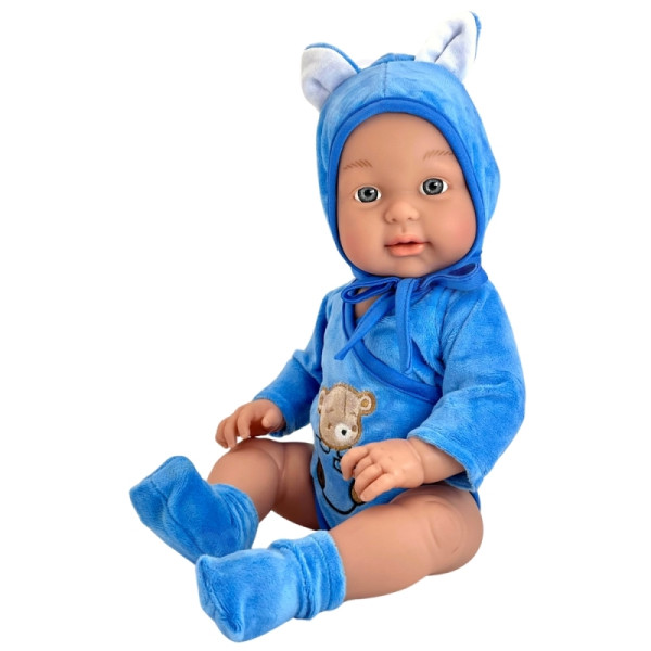 WOOPIE ROYAL meškiukas, apsirengęs kūdikio lėlę 46 cm WOOPIE ROYAL meškiukas, apsirengęs kūdikio lėlę 46 cm