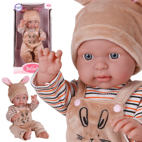 WOOPIE ROYAL Kūdikio lėlė su zuikio drabužėliais 46 cm WOOPIE ROYAL Kūdikio lėlė su zuikio drabužėliais 46 cm