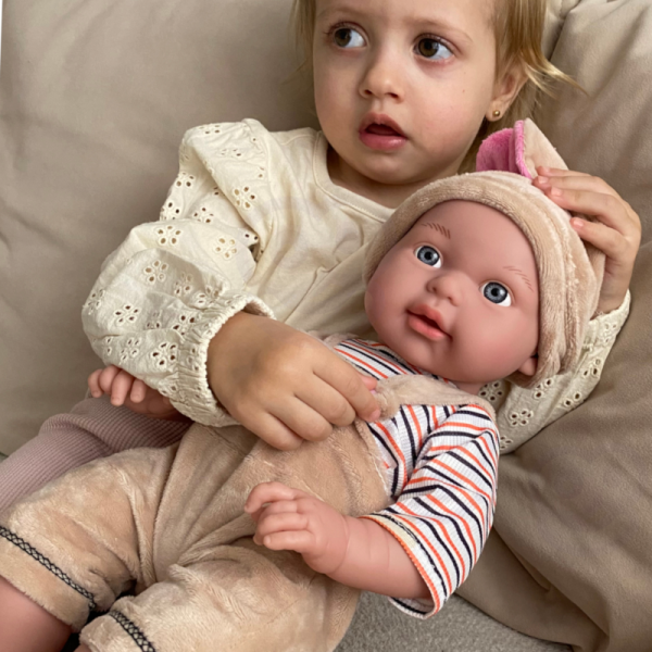WOOPIE ROYAL Kūdikio lėlė su zuikio drabužėliais 46 cm WOOPIE ROYAL Kūdikio lėlė su zuikio drabužėliais 46 cm