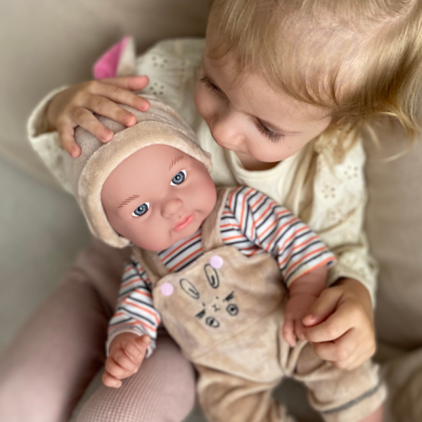 WOOPIE ROYAL Kūdikio lėlė su zuikio drabužėliais 46 cm WOOPIE ROYAL Kūdikio lėlė su zuikio drabužėliais 46 cm