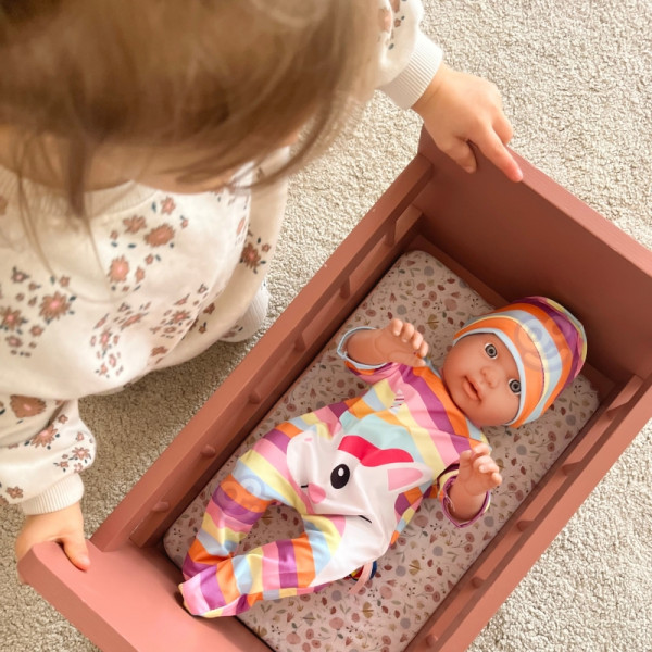 WOOPIE ROYAL Lėlės drabužių rinkinys Bodysuit Unicorn Cap 43-46 cm WOOPIE ROYAL Lėlės drabužių rinkinys Bodysuit Unicorn Cap 43-46 cm
