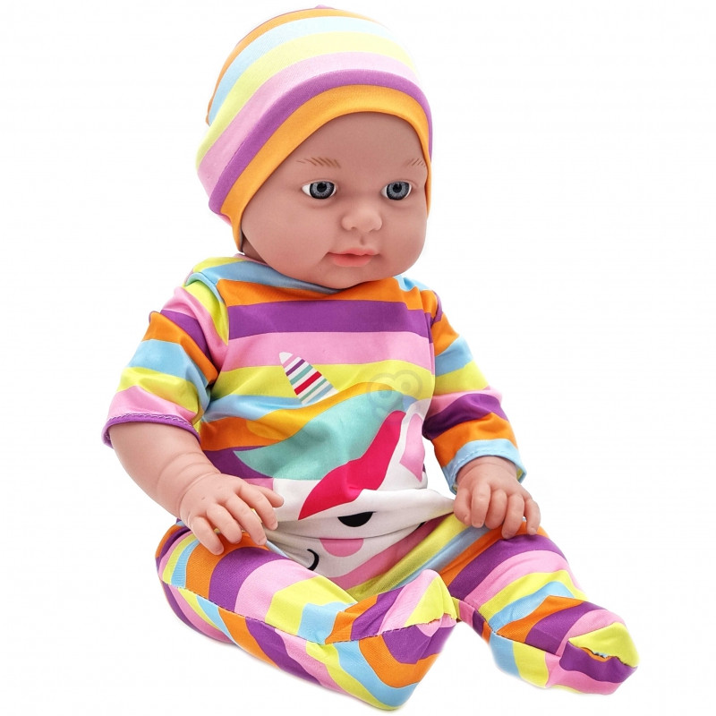 WOOPIE ROYAL Lėlės drabužių rinkinys Bodysuit Unicorn Cap 43-46 cm
