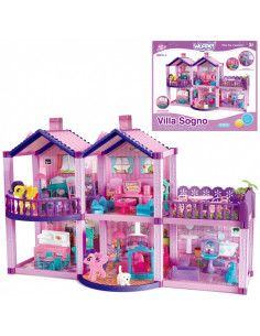 WOOPIE Pony Dollhouse PONY FANTASY VILLA 120 pcs.