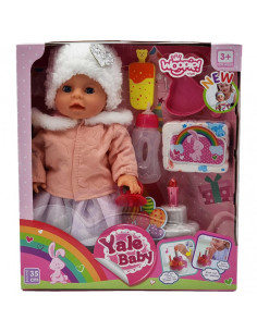WOOPIE ROYAL Interaktyvi lėlė Little Sophie turi gimtadienį 35 cm + Akc.