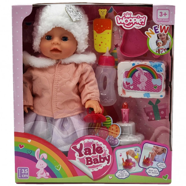 WOOPIE ROYAL Interaktyvi lėlė Little Sophie turi gimtadienį 35 cm + Akc. WOOPIE ROYAL Interaktyvi lėlė Little Sophie turi gimtadienį 35 cm + Akc.