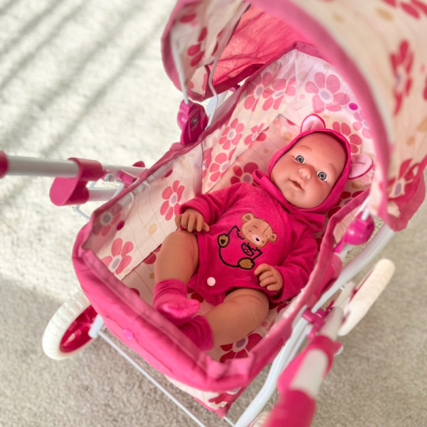 WOOPIE ROYAL lėlė su meškiuku 46 cm WOOPIE ROYAL lėlė su meškiuku 46 cm