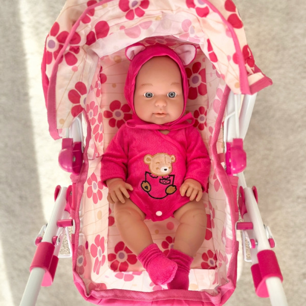WOOPIE ROYAL lėlė su meškiuku 46 cm WOOPIE ROYAL lėlė su meškiuku 46 cm
