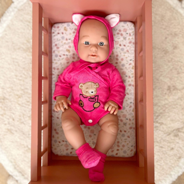 WOOPIE ROYAL lėlė su meškiuku 46 cm WOOPIE ROYAL lėlė su meškiuku 46 cm