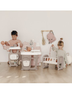 SMOBY Baby Nurse didelis auklės kampelis lėlėms 2