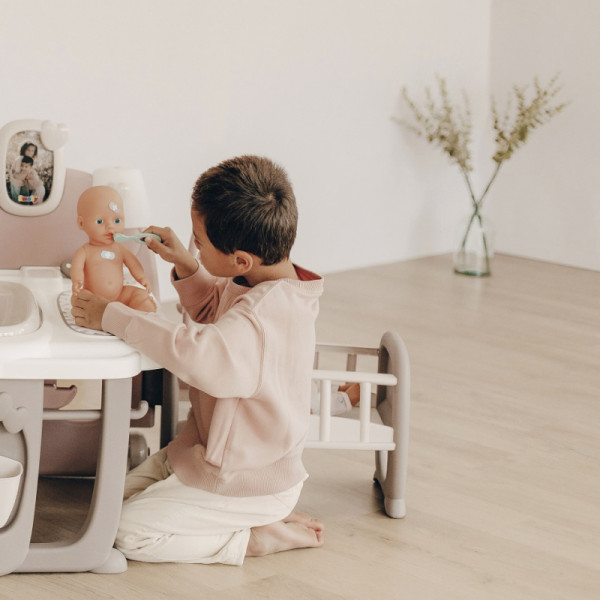 SMOBY Baby Nurse didelis auklės kampelis lėlėms SMOBY Baby Nurse didelis auklės kampelis lėlėms