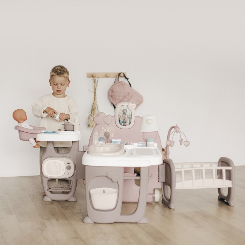SMOBY Baby Nurse didelis auklės kampelis lėlėms