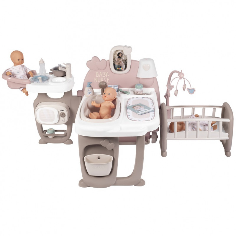 SMOBY Baby Nurse didelis auklės kampelis lėlėms