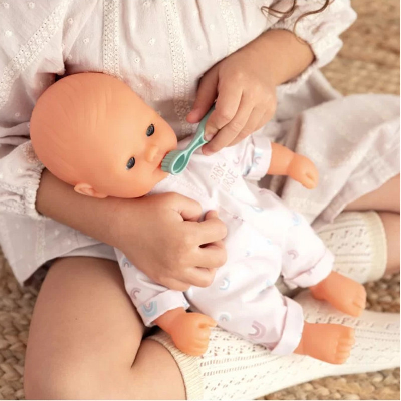 SMOBY Baby Nurse apverčiamas tualeto lėlės vonios kambarys su priedais