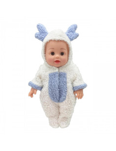 WOOPIE ROYAL Baby Doll in Šiaurės elnių drabužiai + aksesuarai 28cm 2
