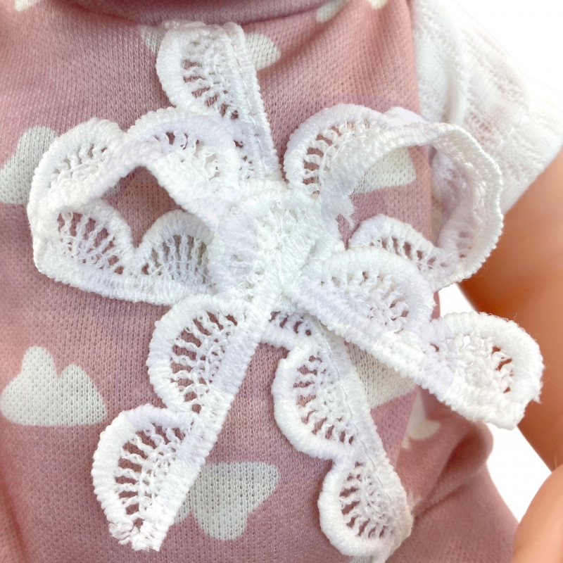 WOOPIE ROYAL mielas kūdikis drabužiais 36 cm