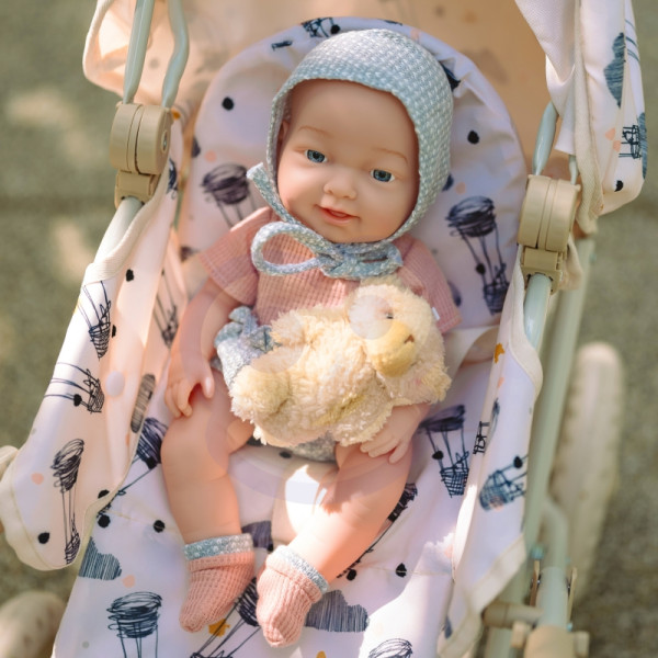 WOOPIE ROYAL Baby Doll 36 cm meškiuko drabužiai Maitinimo reikmenys WOOPIE ROYAL Baby Doll 36 cm meškiuko drabužiai Maitinimo reikmenys
