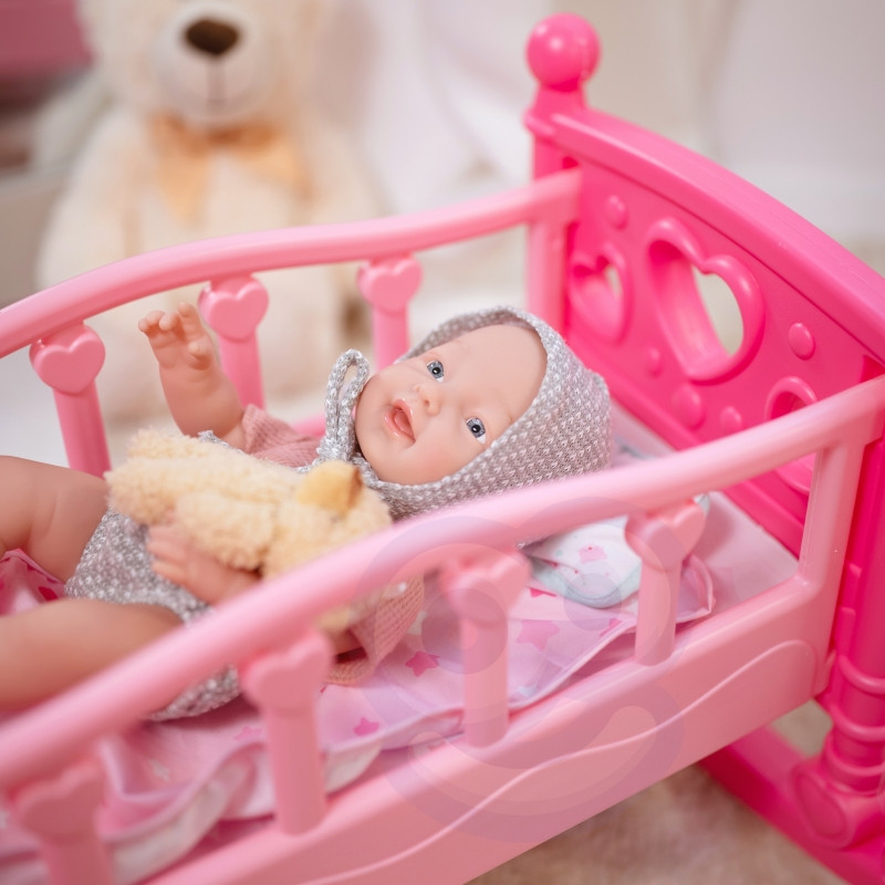 WOOPIE ROYAL Baby Doll 36 cm meškiuko drabužiai Maitinimo reikmenys