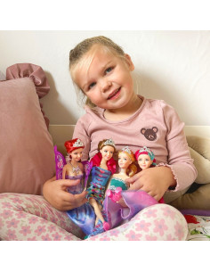 WOOPIE 4 stebuklingų princesių rinkinys - 4in1 lėlių dėžutė su priedais 2