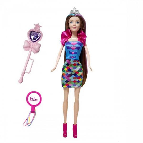 WOOPIE 4 stebuklingų princesių rinkinys - 4in1 lėlių dėžutė su priedais WOOPIE 4 stebuklingų princesių rinkinys - 4in1 lėlių dėžutė su priedais