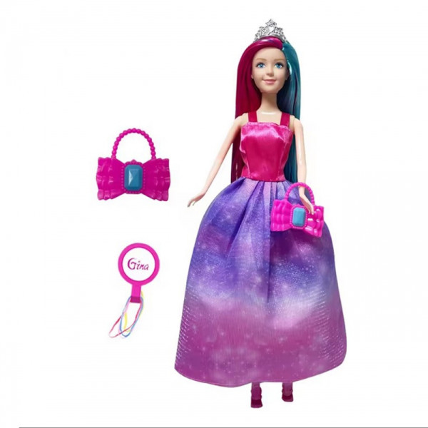 WOOPIE 4 stebuklingų princesių rinkinys - 4in1 lėlių dėžutė su priedais WOOPIE 4 stebuklingų princesių rinkinys - 4in1 lėlių dėžutė su priedais