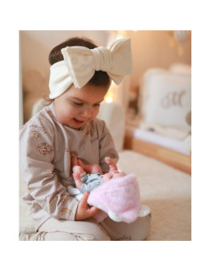 WOOPIE ROYAL Pirmoji kūdikio lėlė su zuikio antklode, 23 cm 2
