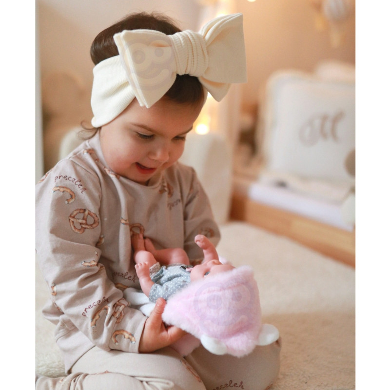 WOOPIE ROYAL Pirmoji kūdikio lėlė su zuikio antklode, 23 cm
