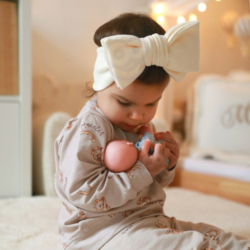 WOOPIE ROYAL Pirmoji kūdikio lėlė su zuikio antklode, 23 cm