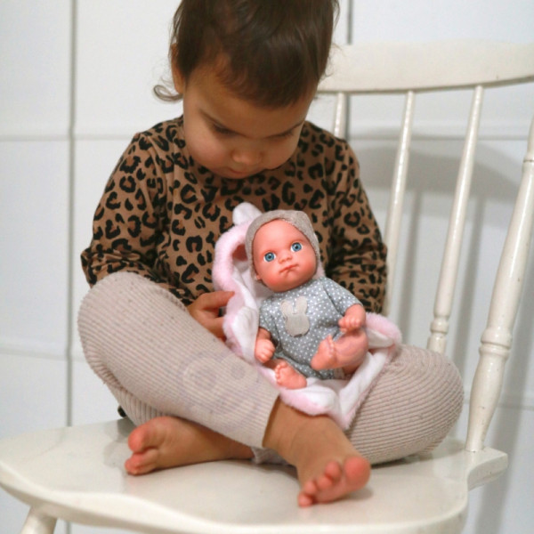 WOOPIE ROYAL Pirmoji kūdikio lėlė su zuikio antklode, 23 cm WOOPIE ROYAL Pirmoji kūdikio lėlė su zuikio antklode, 23 cm