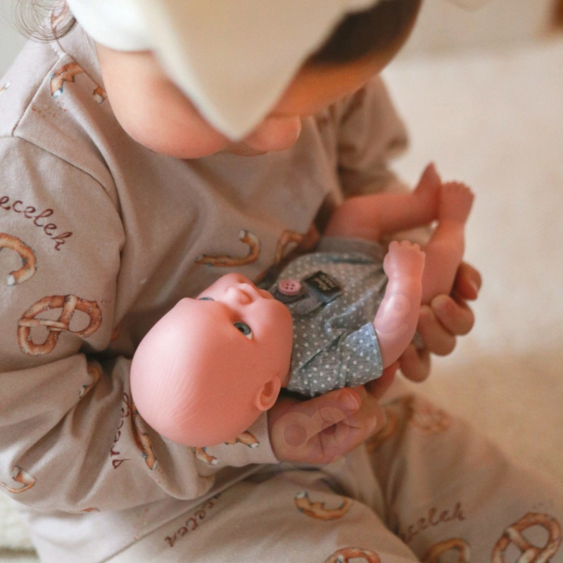 WOOPIE ROYAL Pirmoji kūdikio lėlė su zuikio antklode, 23 cm