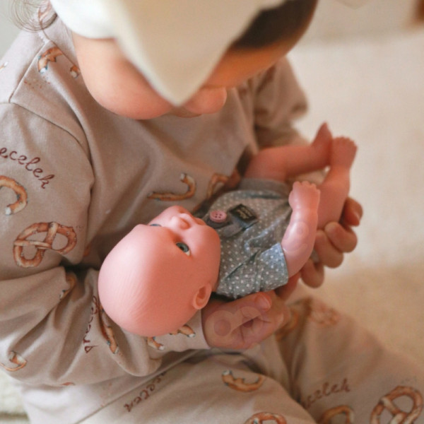WOOPIE ROYAL Pirmoji kūdikio lėlė su zuikio antklode, 23 cm WOOPIE ROYAL Pirmoji kūdikio lėlė su zuikio antklode, 23 cm