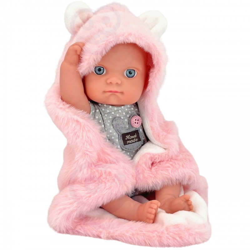 WOOPIE ROYAL Pirmoji kūdikio lėlė su zuikio antklode, 23 cm