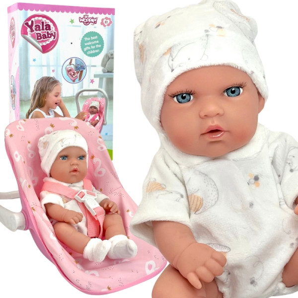 WOOPIE ROYAL rinkinys kūdikių lėlė 30,5 cm + rožinė kūdikio nešioklė WOOPIE ROYAL rinkinys kūdikių lėlė 30,5 cm + rožinė kūdikio nešioklė