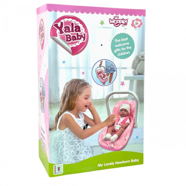 WOOPIE ROYAL rinkinys kūdikių lėlė 30,5 cm + rožinė kūdikio nešioklė WOOPIE ROYAL rinkinys kūdikių lėlė 30,5 cm + rožinė kūdikio nešioklė