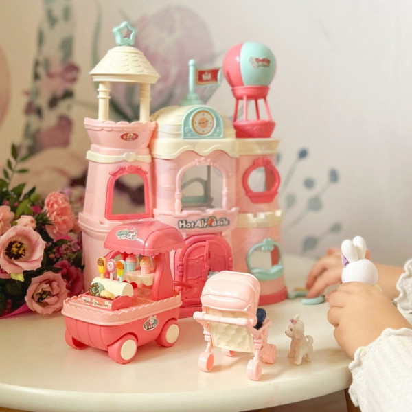 WOOPIE Bunny Villa lėlių namelis WOOPIE Bunny Villa lėlių namelis