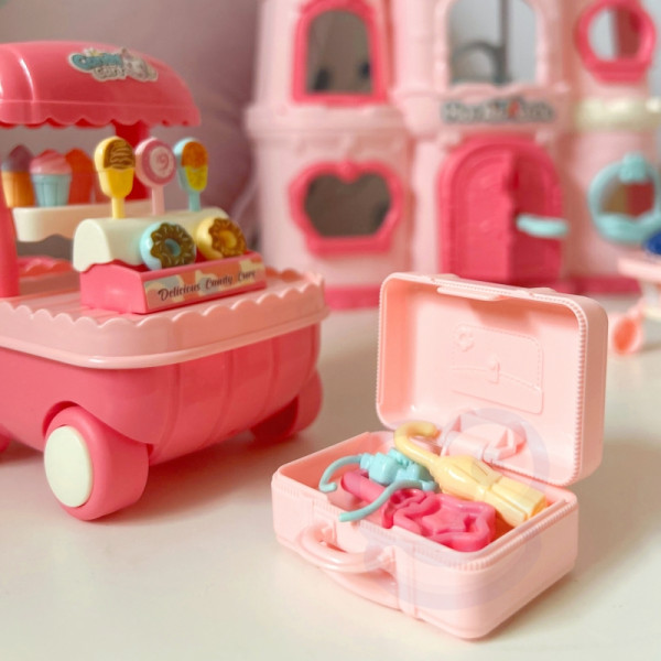 WOOPIE Bunny Villa lėlių namelis WOOPIE Bunny Villa lėlių namelis