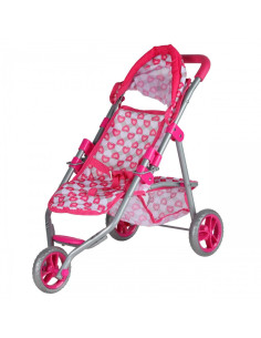 WOOPIE ROYAL triratis lėlės vežimėlis