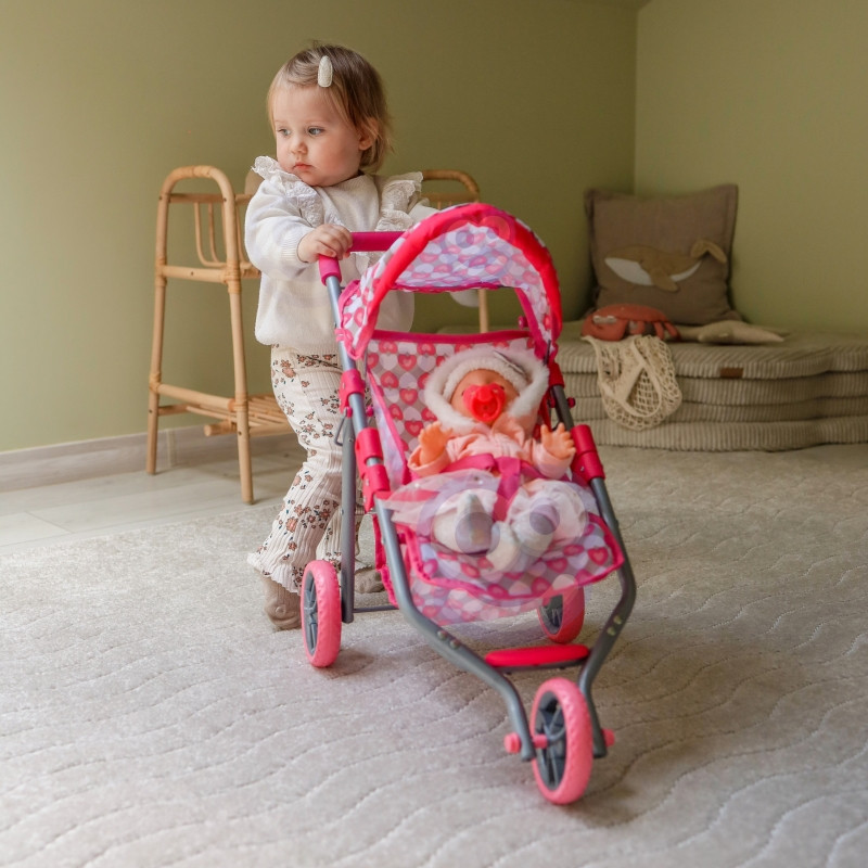 WOOPIE ROYAL triratis lėlės vežimėlis