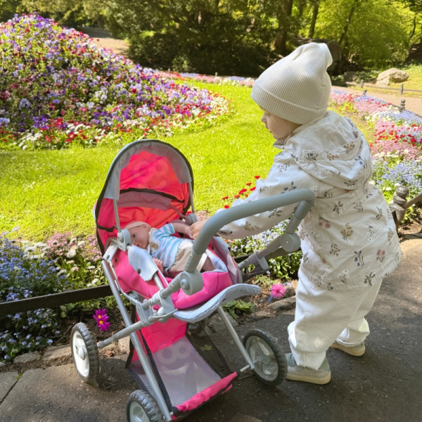 WOOPIE ROYAL vežimėlis lėlei