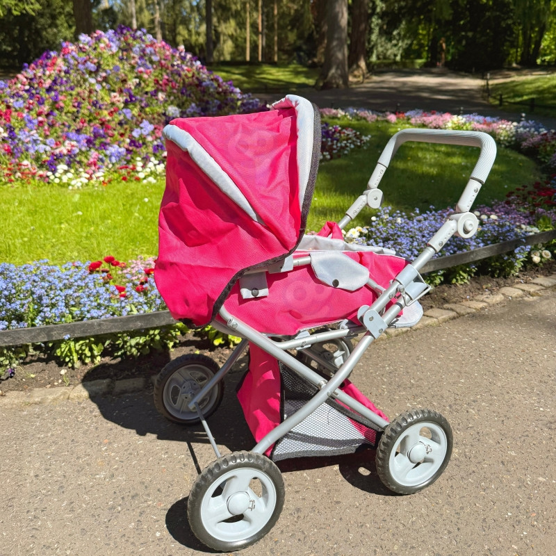 WOOPIE ROYAL Doll vežimėlis 4in1 reguliuojamas kūdikio nešioklė